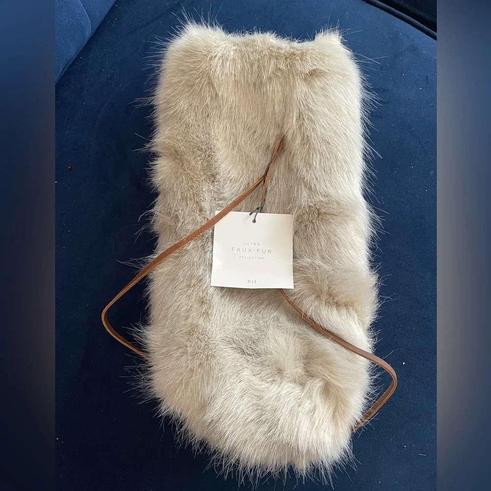 Faux Fur Wine Bag
